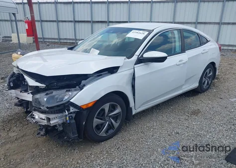 2021 Honda Civic Lx z USA, uszkodzony, nr VIN 2HGFC2F60MH544395